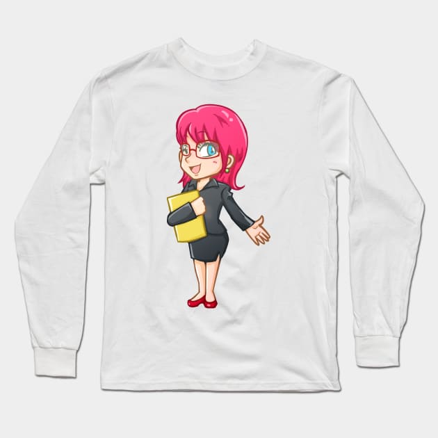 Hr girl Long Sleeve T-Shirt by playlite